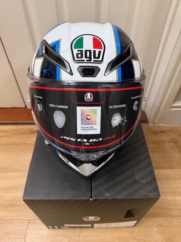 Casco moto agv pista rr - casco,