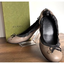 GUCCI Ballerine GG fiocco 7,5