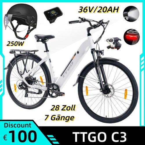 Bicicletta elettrica ttgo - elettrica, 28