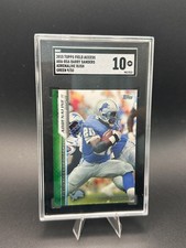 2015 TOPPS FIELD ACCESS BARRY SANDERS ARA-BSA GREEN /50 ADRENALINE RUSH SGC 10