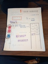 Invoice 1942 garage solmi - invoice, via