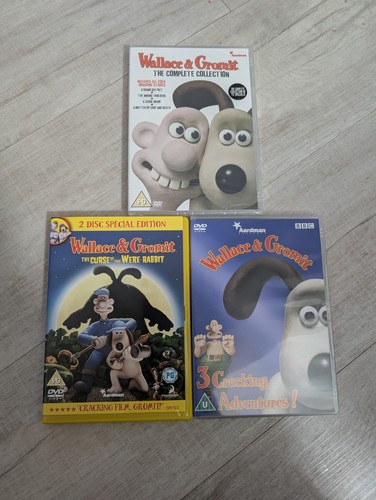 Wallace gromit dvd bundle - gromit,