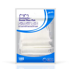 100 bastoncini filo interdentale arpa dentale raccogli denti cura placca orale