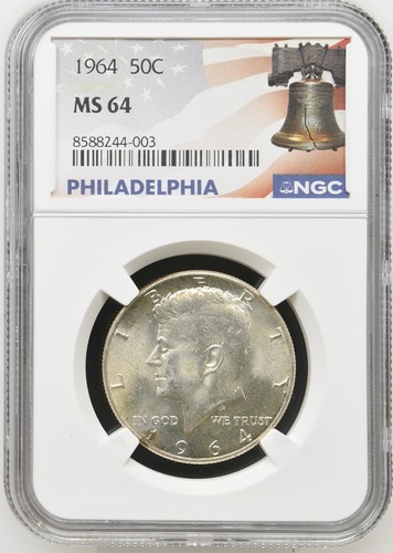 1964 50c ngc 64 - 1964, ms