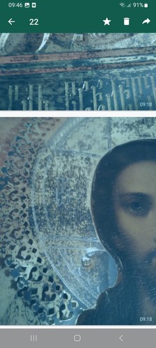 Icona russa antica riza - icona,