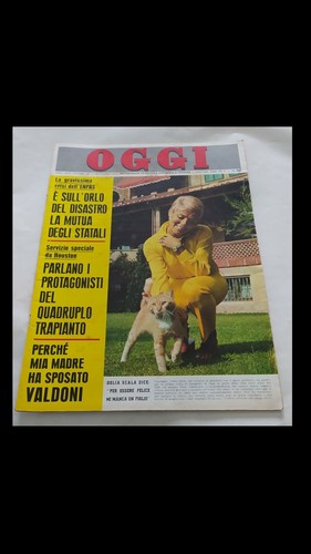 Oggi del 1968 cover - oggi, nr.