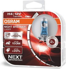 COPPIA LAMPADE H4 OSRAM 12V
