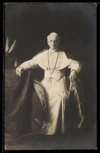 Papa leone xiii abito - xiii.,