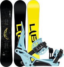 LIB TECH Snowboard Set Snowboardset SKATE BANANA 2026 inkl. NIDECKER SUPERMATIC