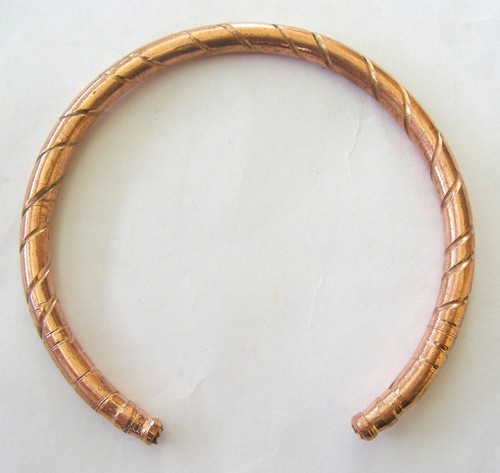Bracciale uomo rame fatto - , a