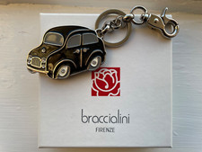 Braccialini Black Taxi Car Key