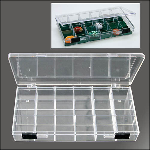 Safe box acrilico con 18 - box,
