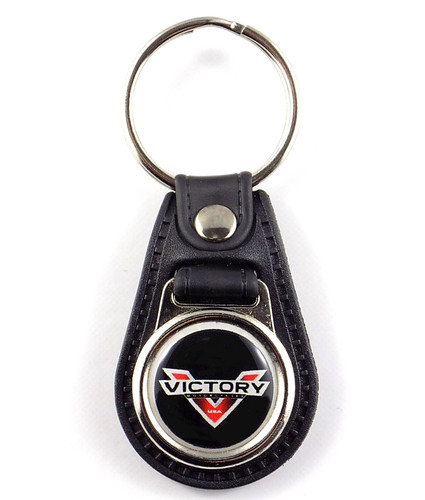 Victory key fob - v, chain