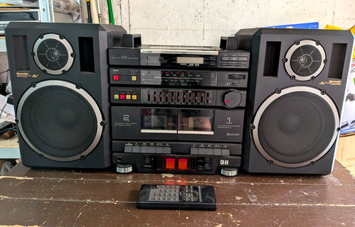 Radio portatile sharp - radio,
