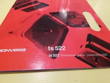 BROCHURE RADIO BRIONVEGA TS552 CUBO -2007-