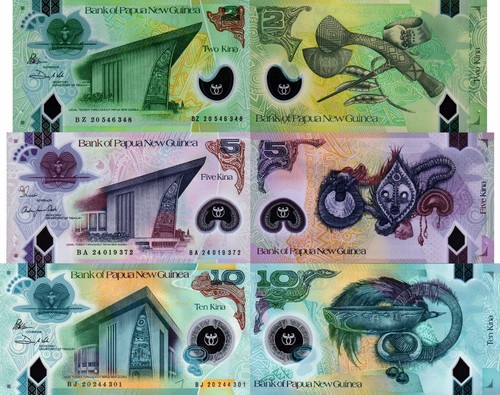 Papua lotto 3 - papua, banconote
