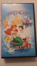 La sirenetta 91 I Classici Walt Disney Univideo  videocassetta VHS 1° Edizione