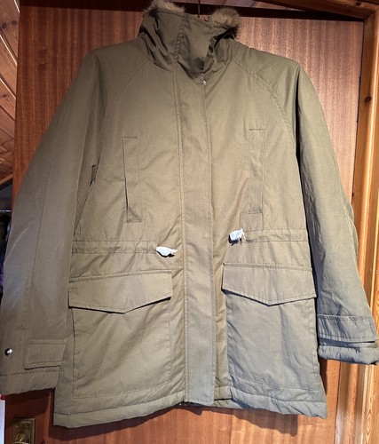 Zara parka kaki con fodera - parka,