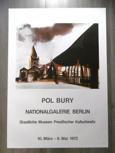 Pol bury cobra - pol, affiche