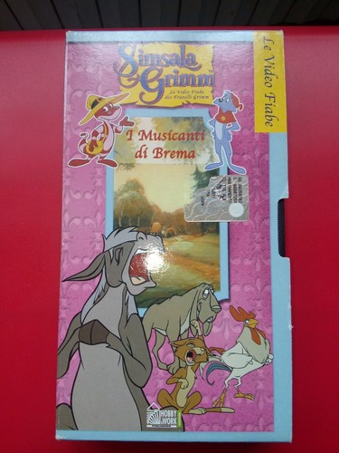 Vhs cartone fiabe simsala - fiabe,