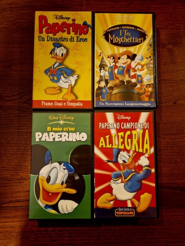 4vhs walt disney - 4vhs,