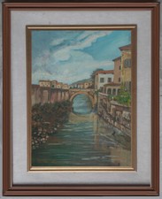 ARTE NAIF VECCHIO PONTE SUL