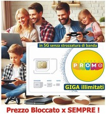 GIGA ILLIMITATI - SIM DATI in 5G senza Restrizioni di Banda e senza vincoli