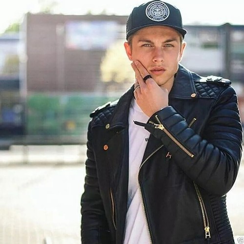 Giacca biker trapuntata vera - biker,