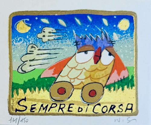 Leo nisi serigrafia - -,