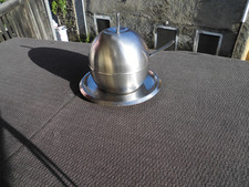 zuccheriera in acciaio vintage