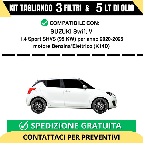 Tagliando per suzuki swift - tagliando, v