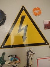 CARTELLO IN ALLUMINIO ALTA TENSIONE