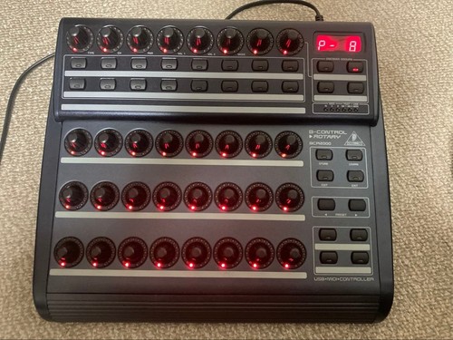 Behringer bcr2000 control - behringer, b-control