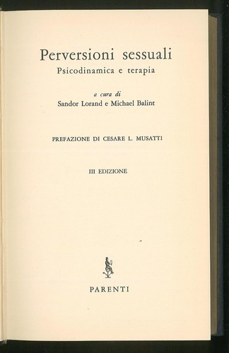 Perversioni sessuali - , –