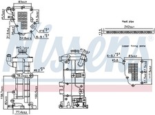 Radiatore ricircolo gas di