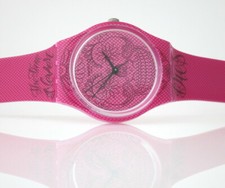 TIME NEVER DIES PINK - SWATCH