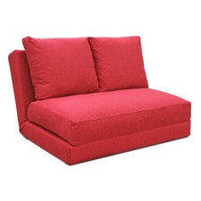 Divano Letto 2 posti Futon Tatami con 2 cuscini Materasso piazza e mezzo | HOSHI