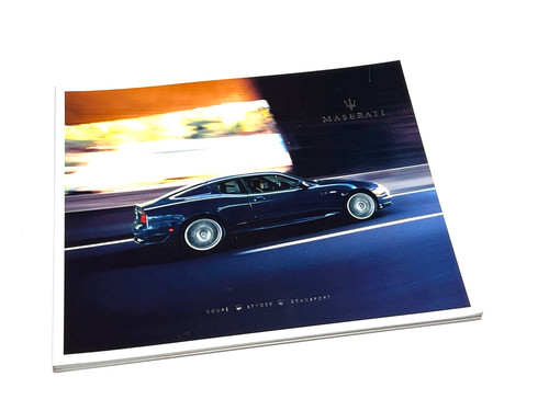 Brochure maserati coupè - brochure,