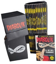 4 BOX DIABOLIK SWIISSS 1/48 Sequenza completa 4 cofanetti ASTORINA 1994 adesivi