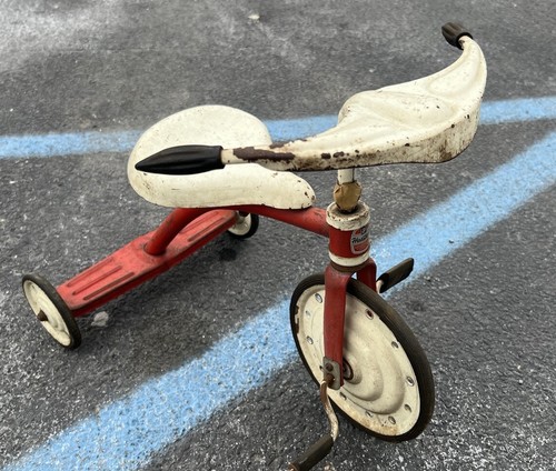 Antico triciclo hedstrom anni - antico,