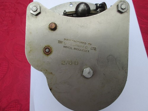 Hmv gramophone motor - gramophone,