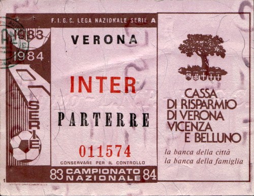 Biglietto verona inter - biglietto,
