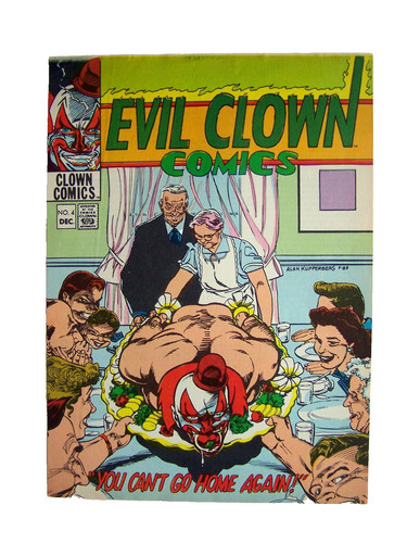 Evil clown comics 1989 - comics,