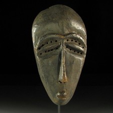9759) Antica maschera Lovale Angola Africa ARTE AFRICANA