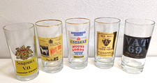 BICCHIERI DA COLLEZIONE , VARI TEMI PUBBLICITARI - LOTTO 5 PEZZI