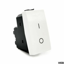 Interruttore bipolare 16A-250V compatibile Living International