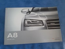 RARO DEPLIANT LIBRO AUDI A8