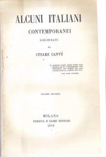 Alcuni italiani contemporanei - italiani,
