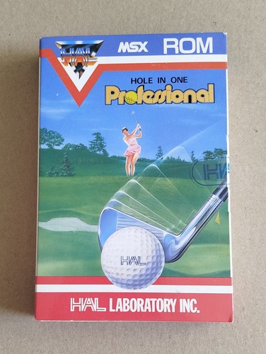 Juego cartucho msx hole one - juego,