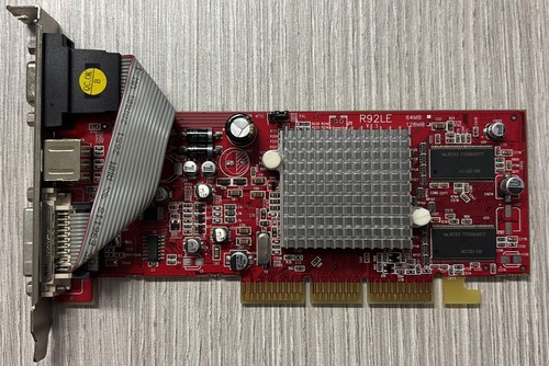 Scheda video ati radeon 9200le - scheda,